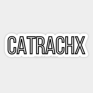 Catrachx Sticker